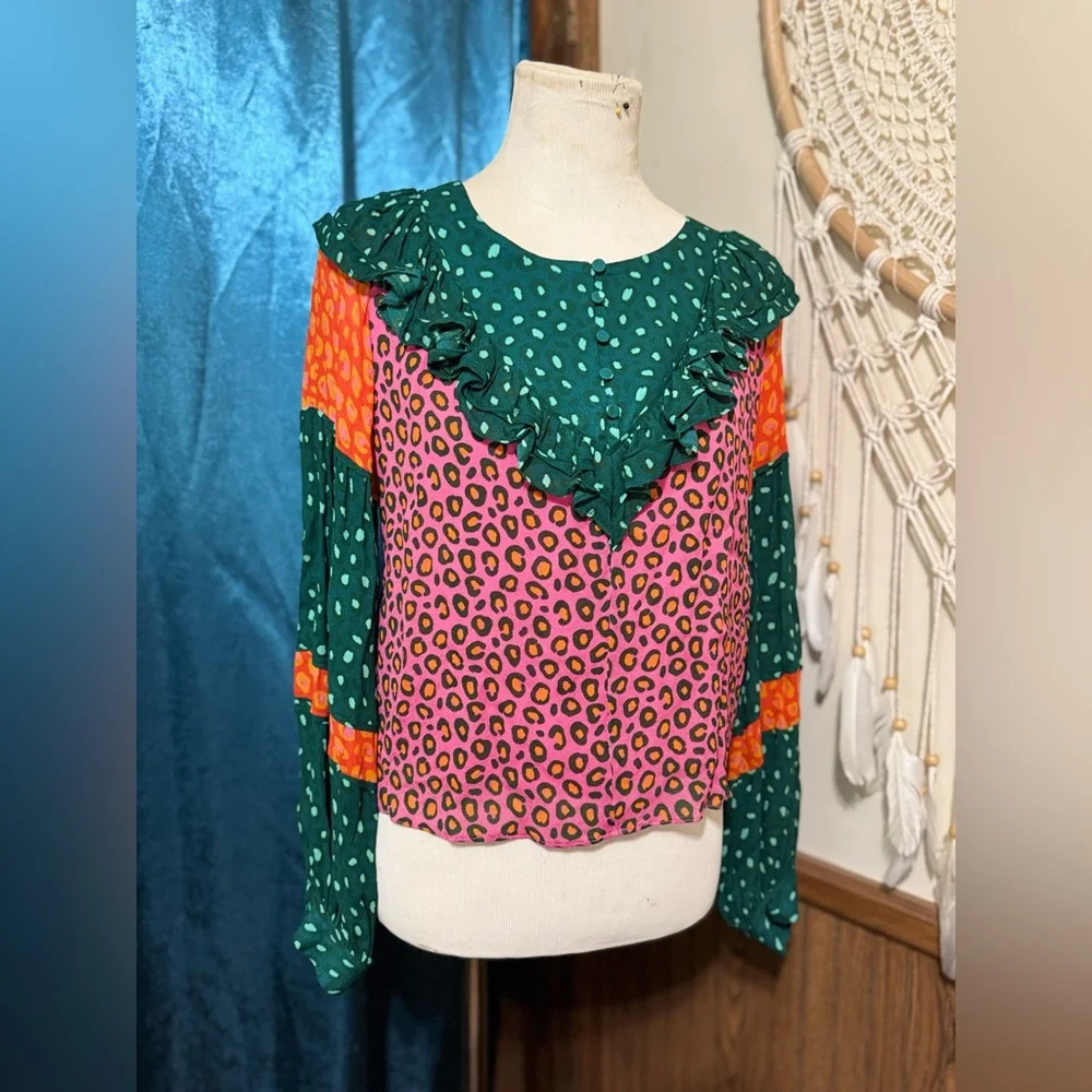Farm Rio Blouse - Picture 1 of 6
